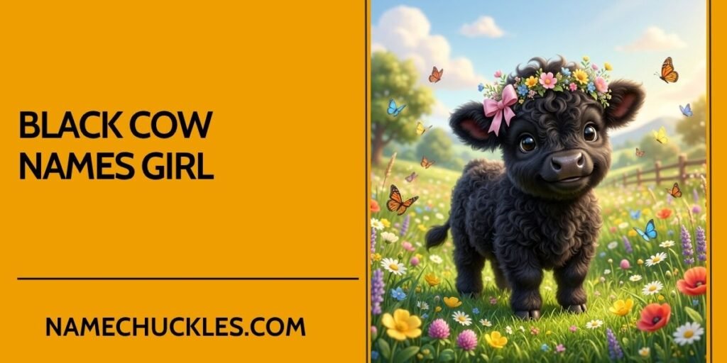 Black Cow Names Girl