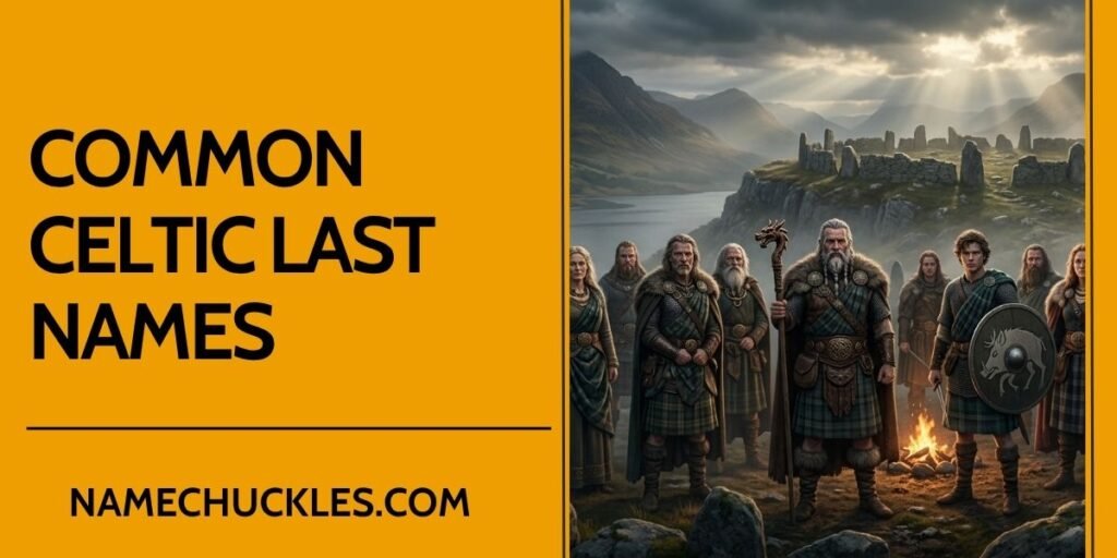 Common Celtic Last Names