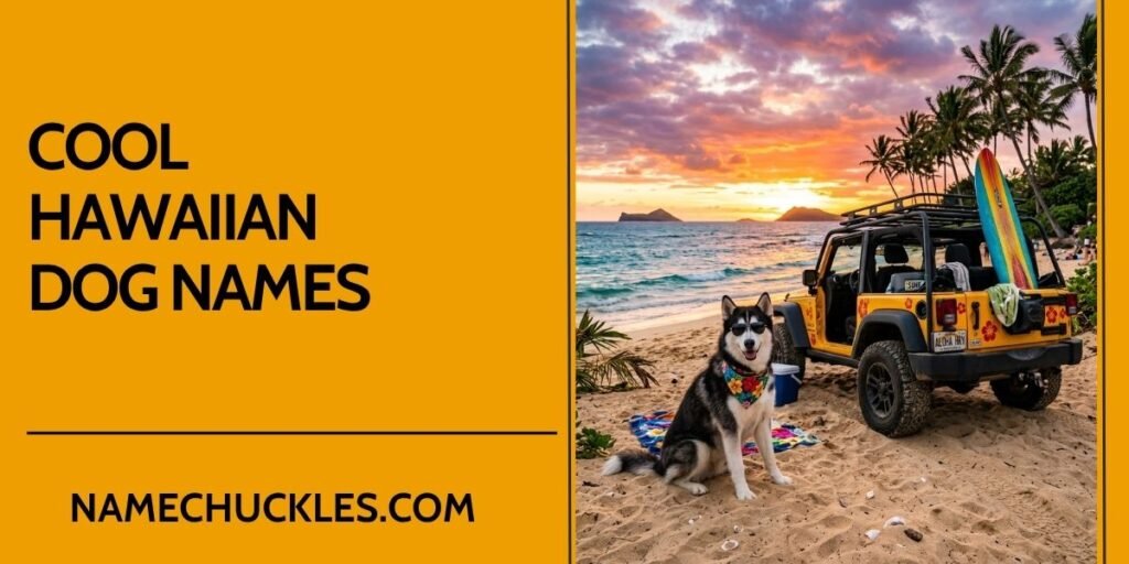 Cool Hawaiian Dog Names