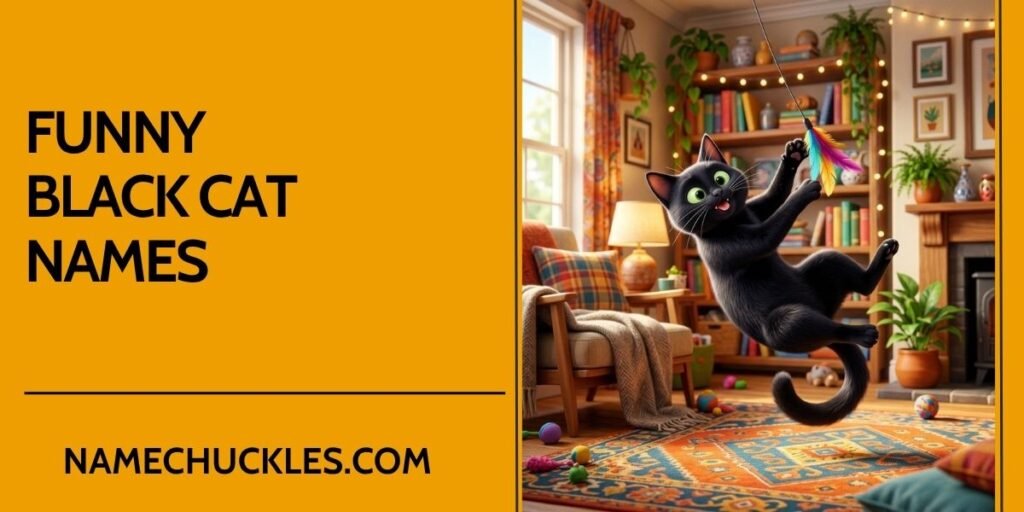 Funny Black Cat Names