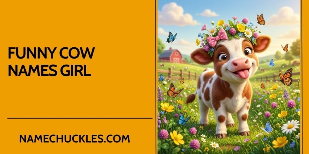Funny Cow Names Girl