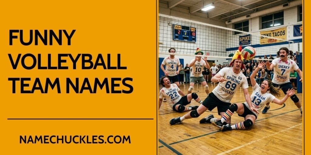 Funny Volleyball Team Names