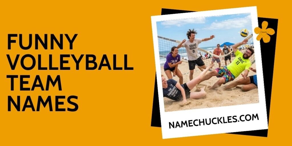 Funny Volleyball Team Names