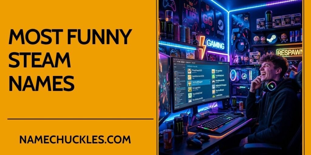 Most Funny Steam Names
