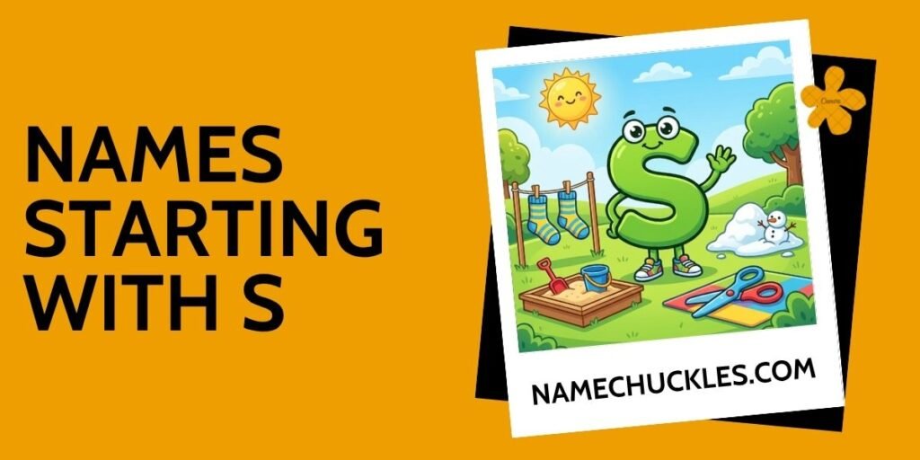 Names Starting With S