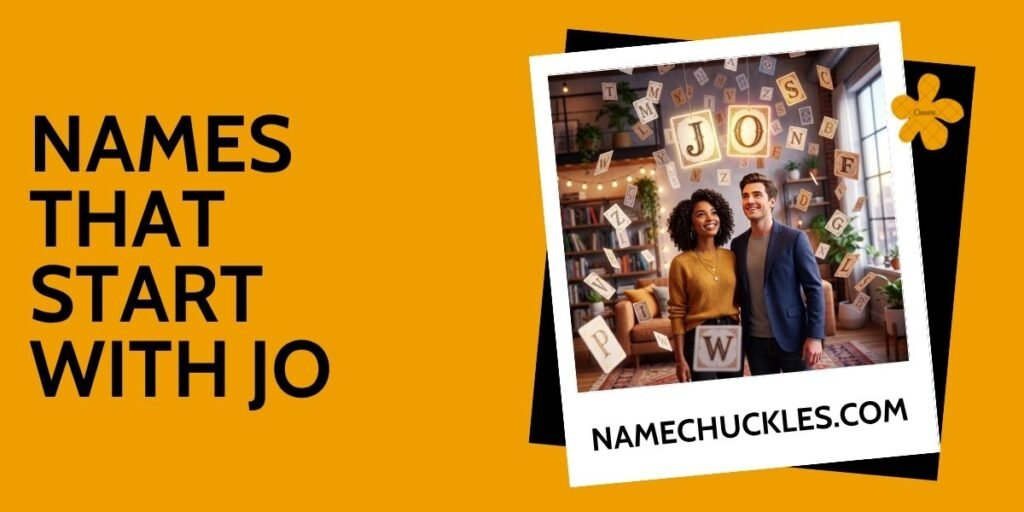 Names That Start With Jo