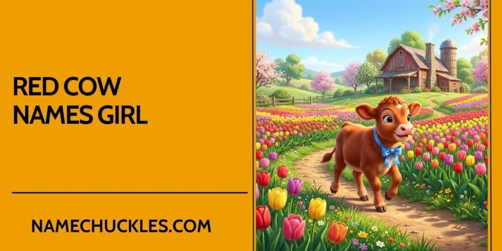 Red Cow Names Girl