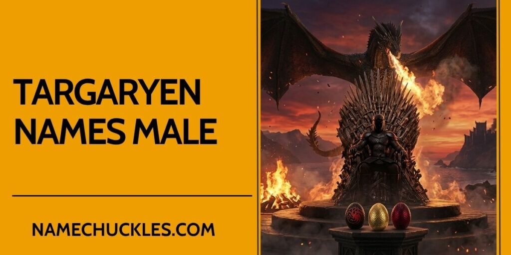 Targaryen Names Male