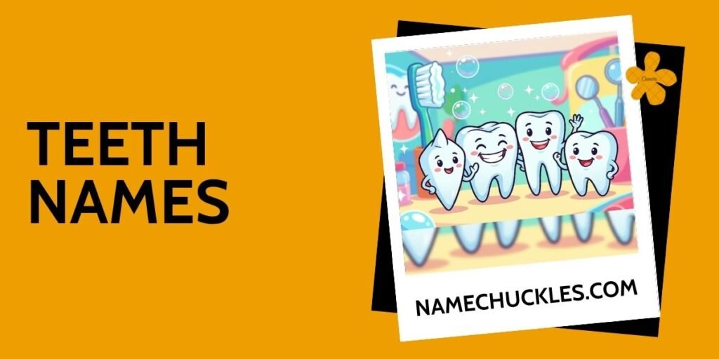 Teeth Names