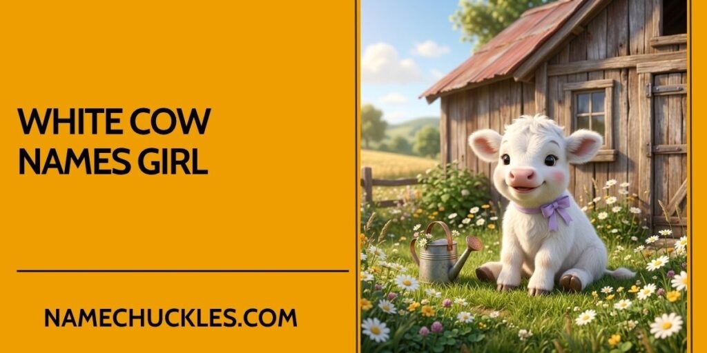 White Cow Names Girl