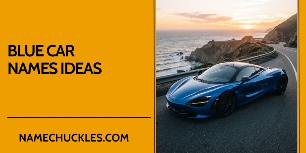 Blue Car Names Ideas