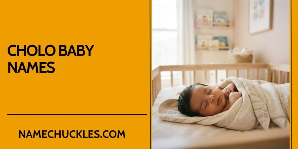 Cholo Baby Names