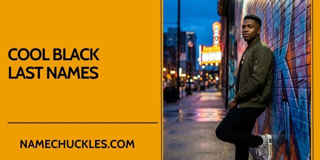 Cool Black Last Names