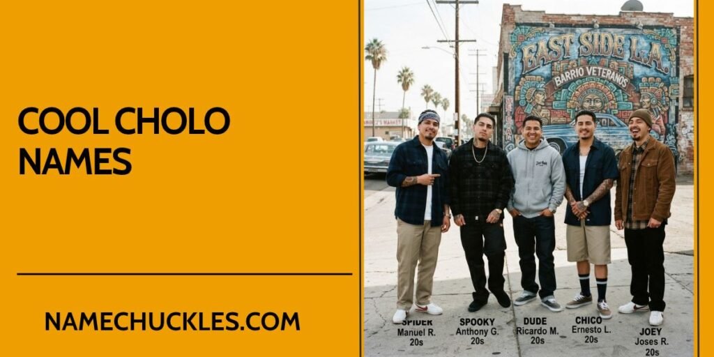 Cool Cholo Names