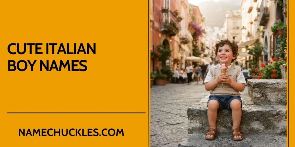 Cute Italian Boy Names
