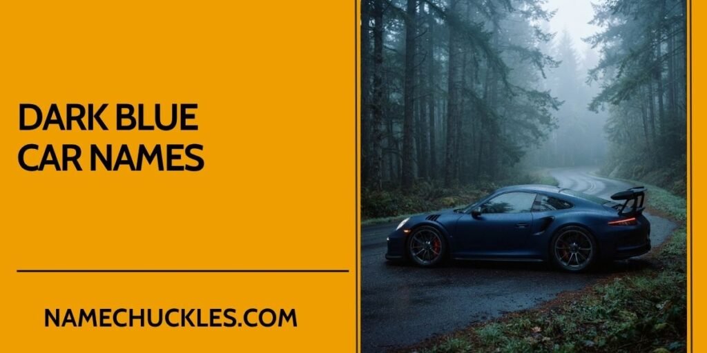 Dark Blue Car Names