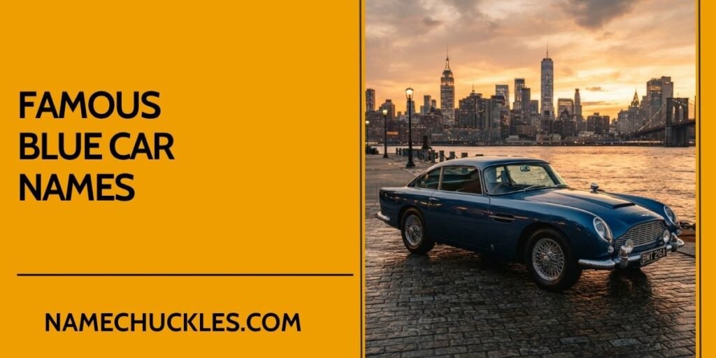 Famous Blue Car Names