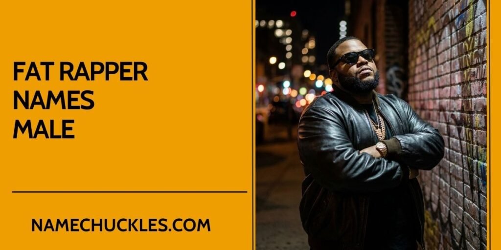 Fat Rapper Names Male