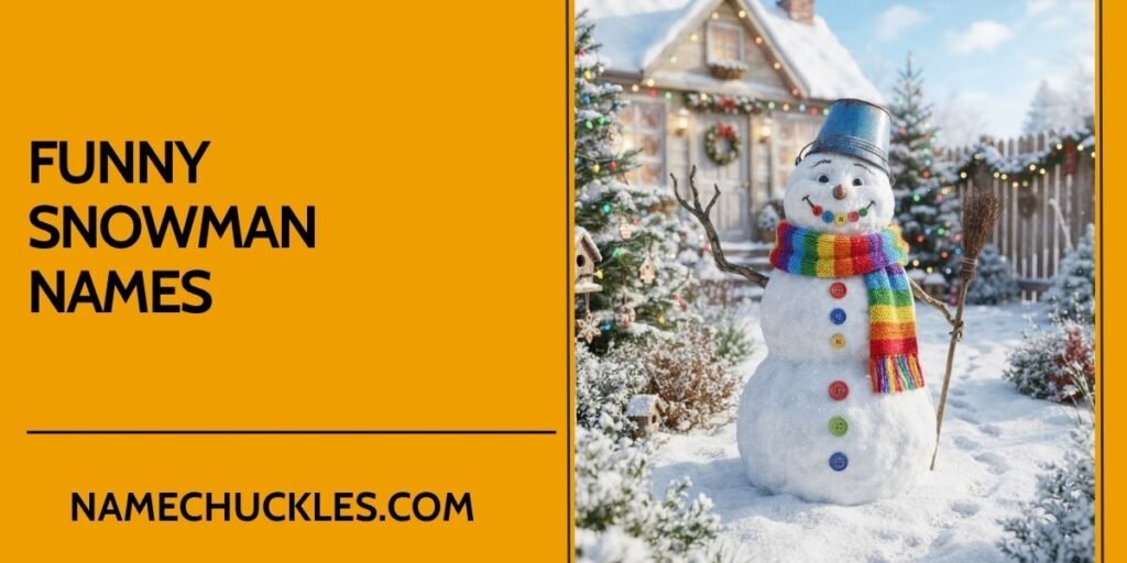 Funny Snowman Names