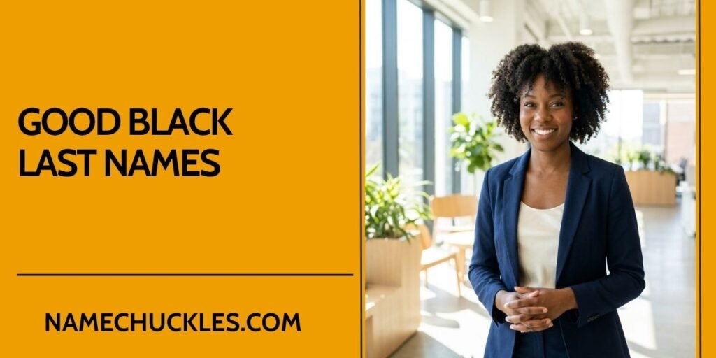 Good Black Last Names