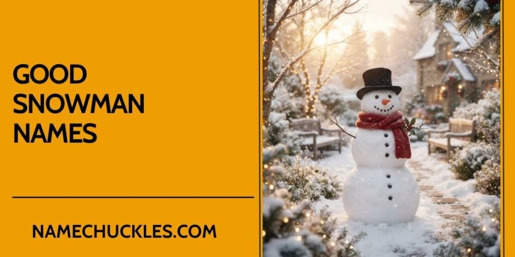 Good Snowman Names