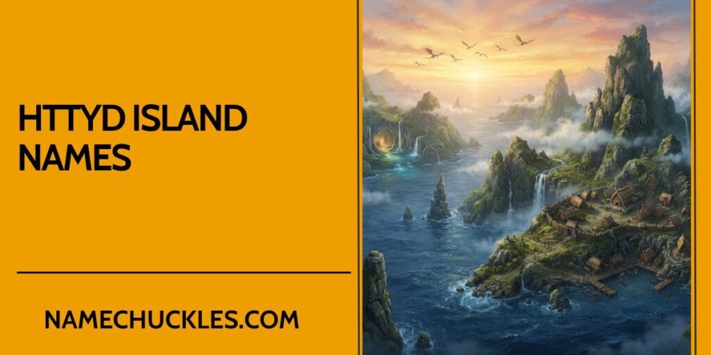 HTTYD Island Names