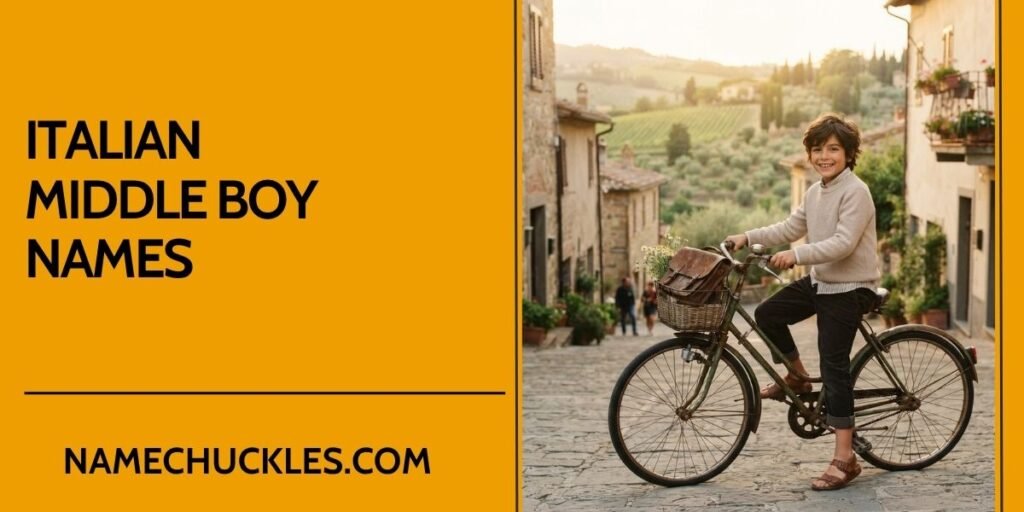 Italian Middle Boy Names