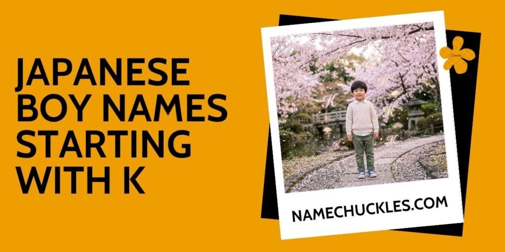 Japanese Boy Names Starting With K