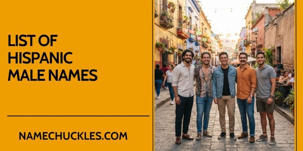 List of Hispanic Male Names