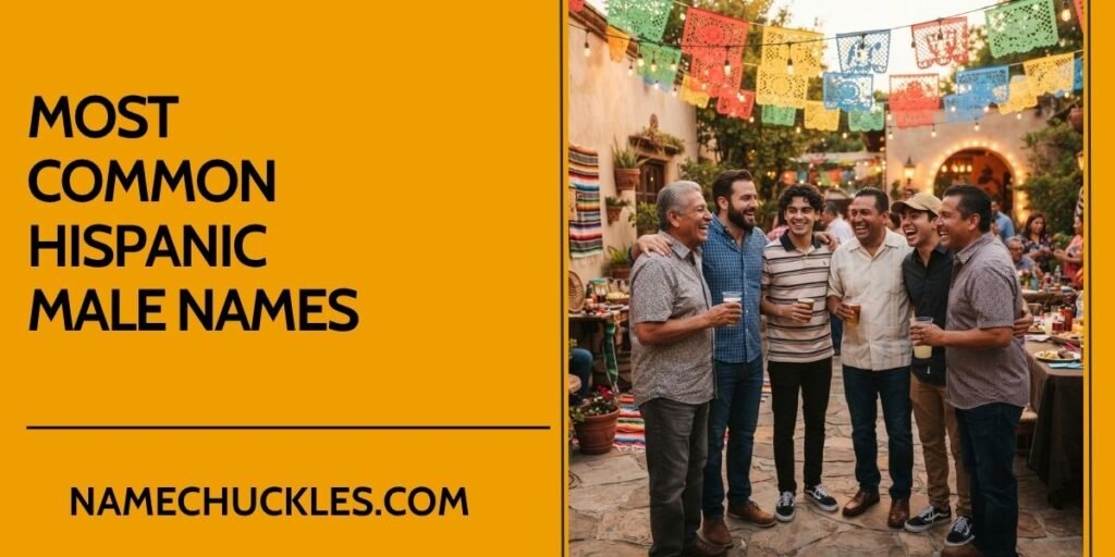 Most Common Hispanic Male Names