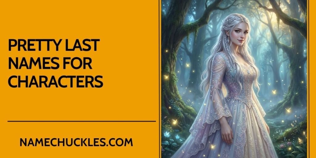 Pretty Last Names for Characters