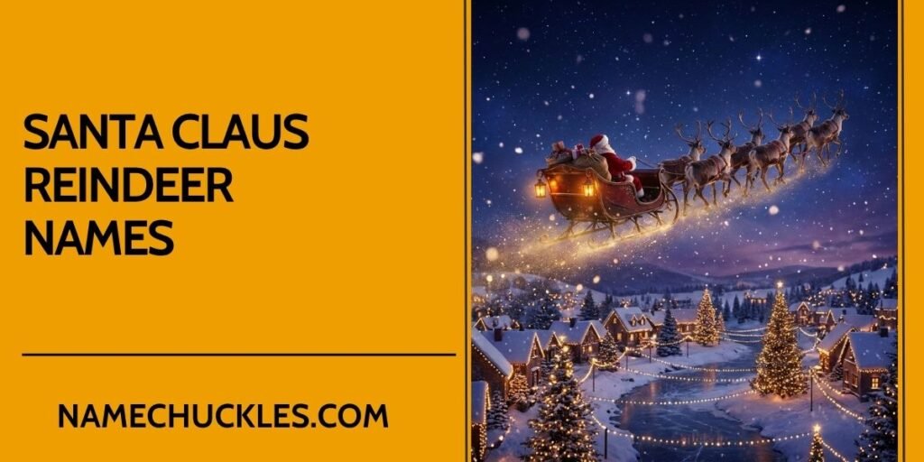 Santa Claus Reindeer Names