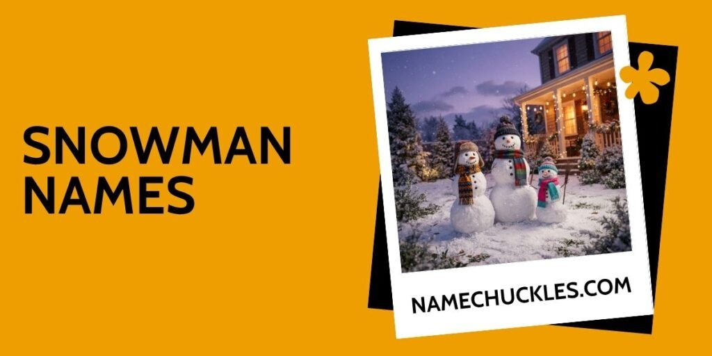 Snowman Names