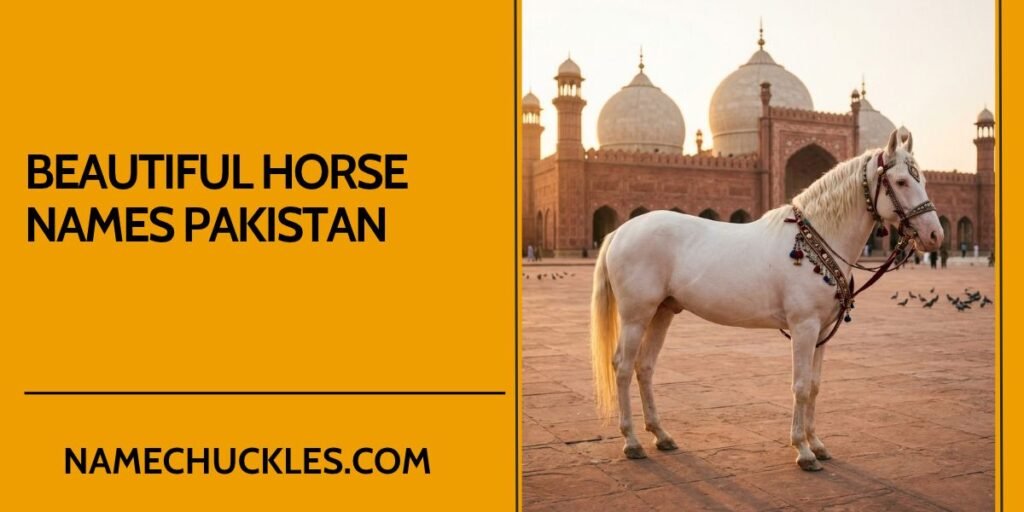 Beautiful Horse Names Pakistan
