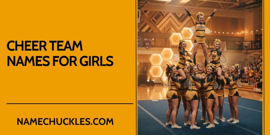 Cheer Team Names for Girls