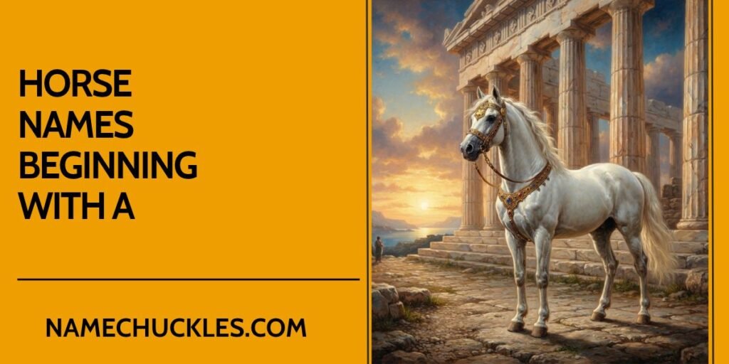Horse Names Beginning with A