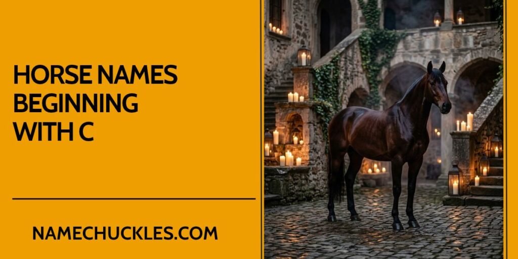 Horse Names Beginning with C
