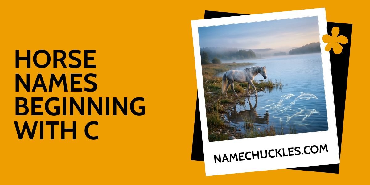 Horse Names Beginning with C