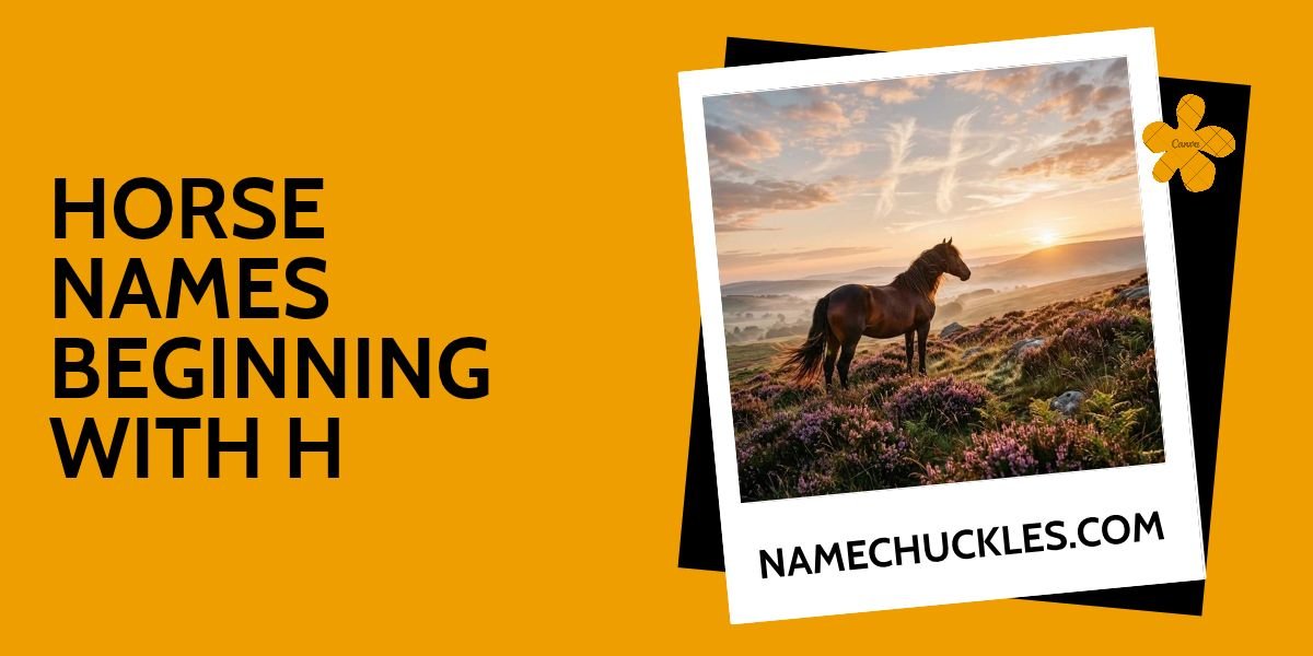 Horse Names Beginning with H