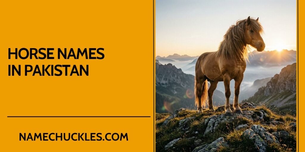 Horse Names in Pakistan