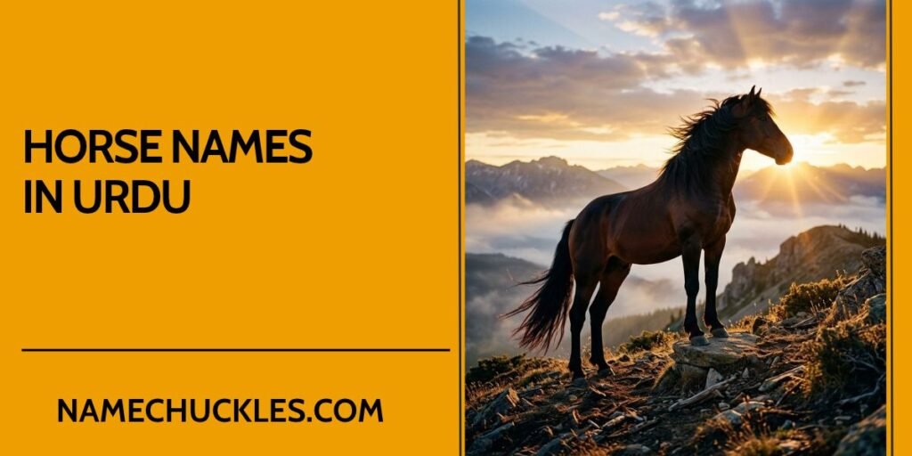 Horse Names in Urdu