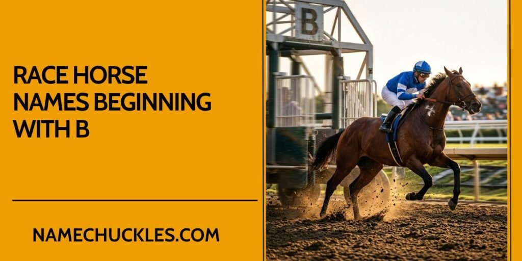 Race Horse Names Beginning with B